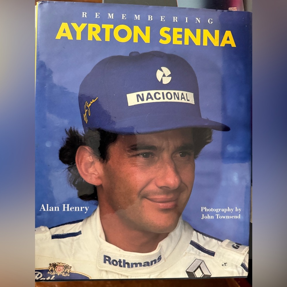 Remembering Ayrton Senna – Alan Henry Hardcover F1 Tribute Book